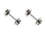 Roco 40189 H0 Radsatz DC, Ø 7,5 mm, 2er-Set 