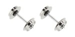 Roco 40199 H0 Radsatz DC, Ø 11 mm, 2er-Set 