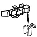 Roco 40286 H0 Kurzkupplungsköpfe mit Vorentkupplung (2 Stück)