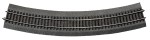Roco 42526 H0 Gebogenes Gleis R6 mit Bettung 