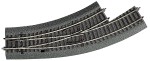 Roco 42556 H0 Bogenweiche links, R2/R3 mit Bettung 