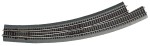 Roco 42568 H0 Bogenweiche links, R9/R10 mit Bettung 