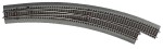 Roco 42569 H0 Bogenweiche rechts, R9/R10 mit Bettung 