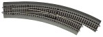 Roco 42571 H0 Bogenweiche rechts, R5/R6 mit Bettung 