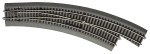 Roco 42573 H0 Bogenweiche rechts, R3/R4 mit Bettung 