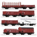 Roco 44003 H0 Güterwagen-Set der DRG 8-teilig 