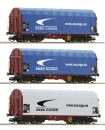Roco 5190001.2 TT Schiebeplanenwagen, ZSSK Cargo 3er-Set 