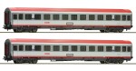 Roco 54164-S2 H0 Eurofima-Schnellzugwagen 2. Klasse, ÖBB 2er-Set