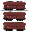 Roco 56333 H0 Selbstentladewagen, DR 3er-Set 