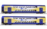 Roco 6200106 H0 Doppelstockwagen, metronom 2er-Set 