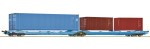 Roco 6600036 H0 Doppeltaschen-Gelenkwagen T3000e, NACCO 