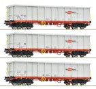 Roco 6600121 H0 Offene Güterwagen Eanos, ÖBB 3er-Set 