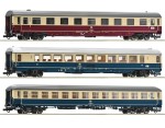 Roco 74036 H0 Schnellzugwagen „Erasmus“, DB 3er-Set 