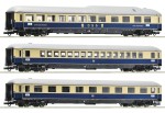 Roco 74049 H0 Schnellzugwagen „Rheinpfeil“ DB 3er-Set 