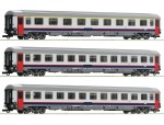 Roco 74063 H0 Eurofima-Wagen, SNCB 3er-Set 