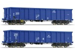 Roco 76044 H0 Offene Güterwagen, PKP Cargo 2er-Set 