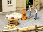 NOCH 13726 H0 Holzspalter und Kreissäge 3D-minis 