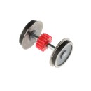 Roco 140682 H0 Radsatz mit 2 Haftringen und Zahnrad 