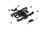 Roco 146637 H0 Drehgestell-Blende mit Achslager, graubraun 