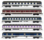 Minitrix 15473 N Schnellzugwagen, DB 5er-Set 