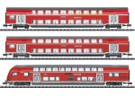 Minitrix 18055 N Doppelstockwagen, DB AG 3er-Set 