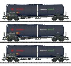 Trix 24225 H0 Kesselwagen Zacns, ermewa 3er-Set 