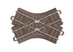 Trix 62649 H0 C-Gleis Kreuzung Länge 103,3 mm 