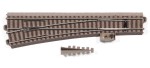 Trix 62711 H0 C-Gleis Weiche links 12,1° 