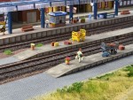 Vollmer 43558 H0 Gepäckbahnsteig, sechsteilig 