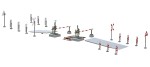 Viessmann 5100 H0 Bahnschranke, vollautomatisch 