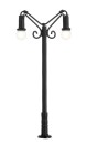 Viessmann 6015 H0 Nostalgische Leuchte, zweiflammig, 2 LEDs warmweiß