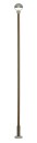 Viessmann 6062 H0 Holzmastleuchte DR, LED warmweiß 