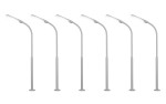 Viessmann 60906 H0 Peitschenleuchte, LED weiß 6er-Set 