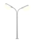 Viessmann 6095 H0 Peitschenleuchte doppelt, 2 LEDs weiß 