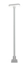 Viessmann 63641 H0 Bahnsteigleuchte mit Kontaktstecksockel, 2 LEDs weiß