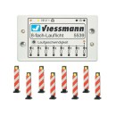 Viessmann 5040 H0 Warnbaken+ Laufl., 8Stueck 